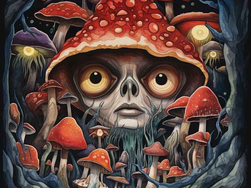 睡前故事精神病院里的蘑菇；精神病院香菇的故事