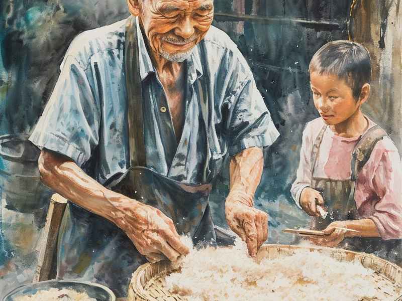 睡前故事卖豆腐 卖豆腐的老人的故事