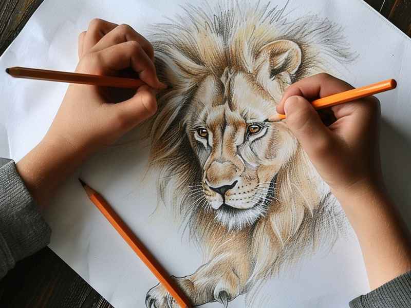 睡前故事狮子画画 睡前故事狮子画画图片 睡前故事狮子画画 睡前故事狮子画画图片