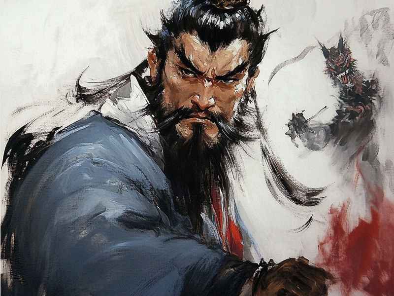 三国故事人物画，三国故事人物画画图片