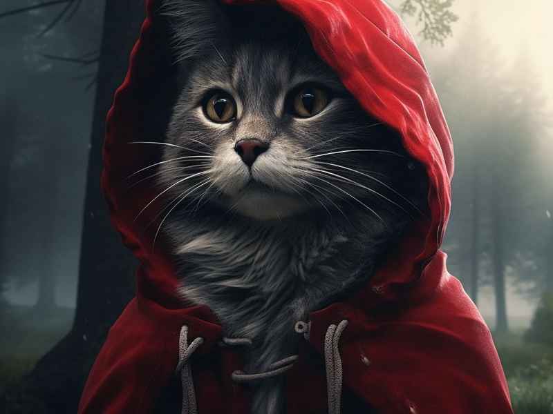 猫小帅故事小红帽、小红帽的故事猫小帅