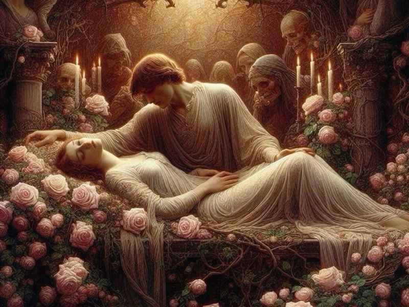 神话爱情的故事简短，神话爱情的故事简短50字