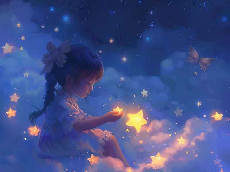 睡前星河故事，睡前小星星的故事