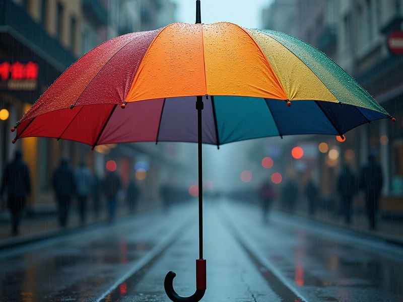 下雨天卖伞的故事、下雨天卖伞的故事视频