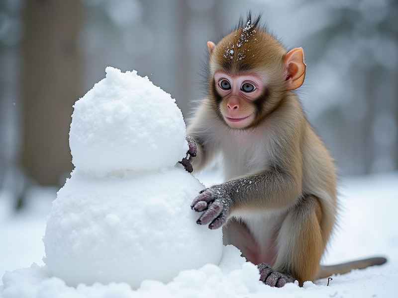 小猴子和雪人的睡前故事、小猴子和雪人的睡前故事在线听