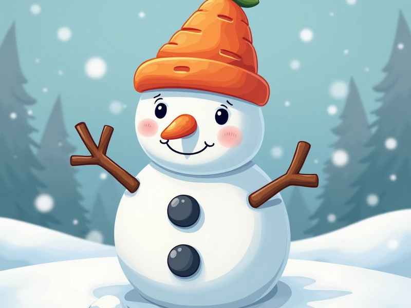 雪人故事睡前故事简短，雪人故事睡前故事简短一点