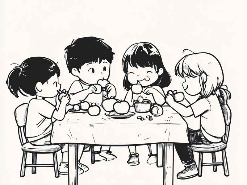 幼儿连环画简笔画,4个简单幼儿连环画图片简笔画 幼儿连环画简笔画,4个简单幼儿连环画图片简笔画