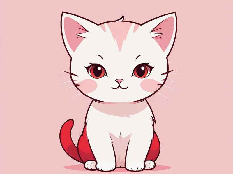 小猫插画素材免费、小猫插画素材免费图片