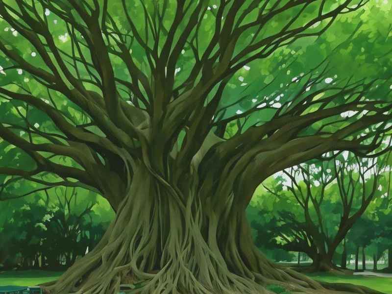 松树梧桐树小草的故事 - 小草松树梧桐树的童话300字