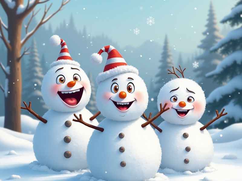 雪人故事绘本，雪人故事绘本编故事