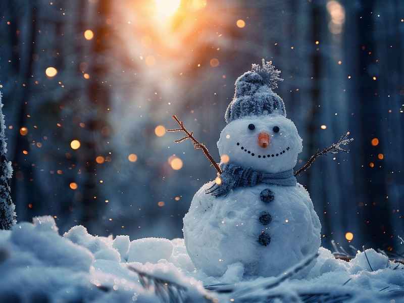 雪人睡前读物小说 雪人睡前故事