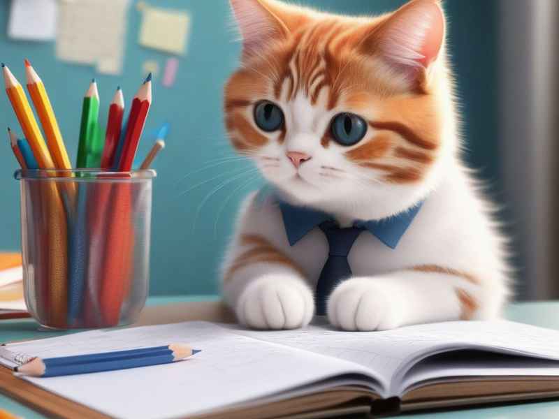 小猫画画睡前故事（小猫画画睡前故事大全）