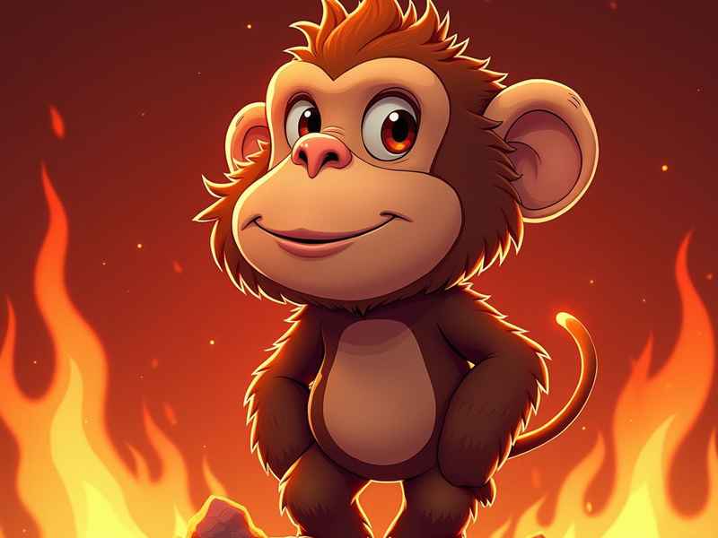 睡前小故事猴子屁股着火了、故事猴子屁股为什么这么红