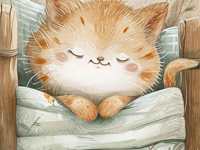 小猫睡前故事插画图片大全(小猫睡前故事插画图片大全可爱) 小猫睡前故事插画图片大全(小猫睡前故事插画图片大全可爱)