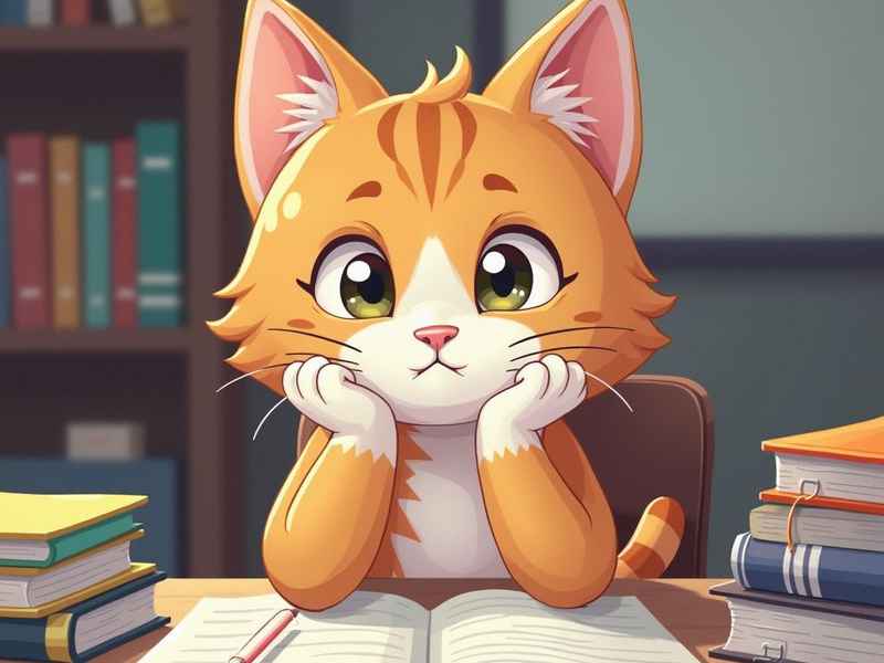 小猫咪上学故事睡前故事、小猫上学的故事视频