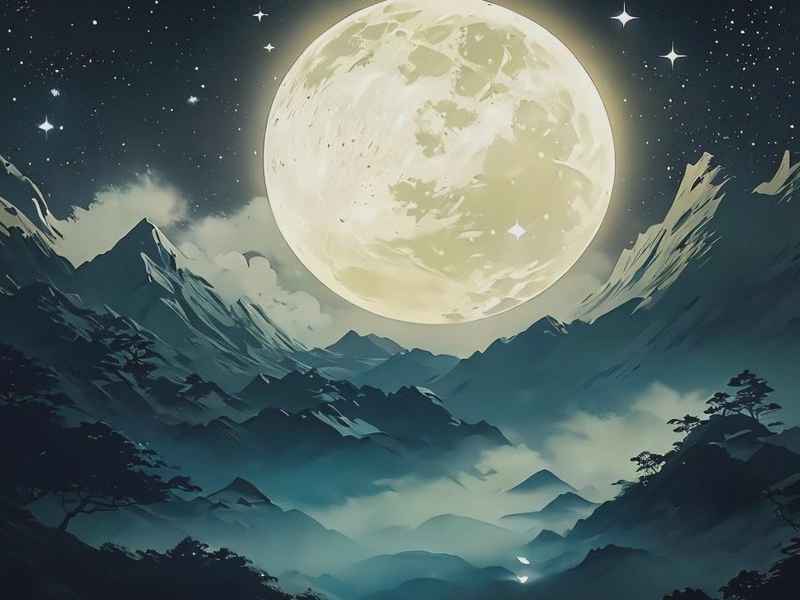 睡前故事月亮下山了 - 月亮下山了的故事