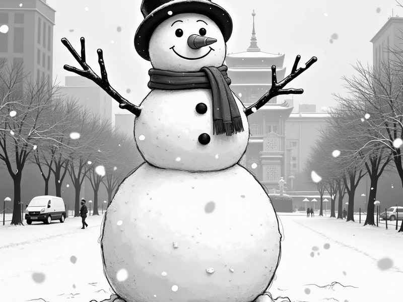 雪人故事绘本编故事 雪人绘本故事编写