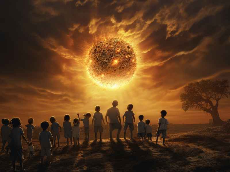 太阳的故事儿童故事 - 太阳的故事幼儿