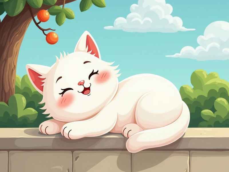 小猫睡前故事插画图片（小猫睡前故事插画图片简单）