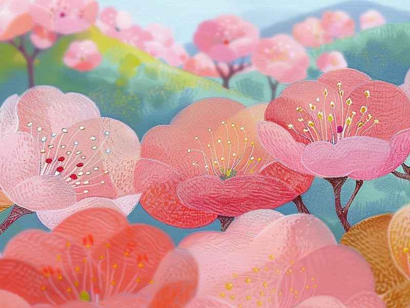 桃花 绘本 绘本故事桃花瓣儿