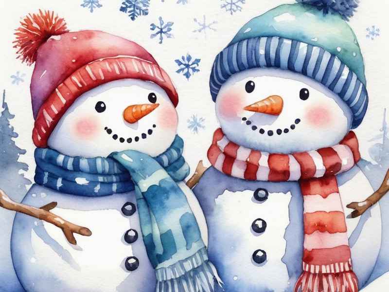 雪人故事绘本，雪人故事绘本编故事