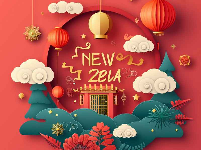 新年故事图片；新年故事图片素材