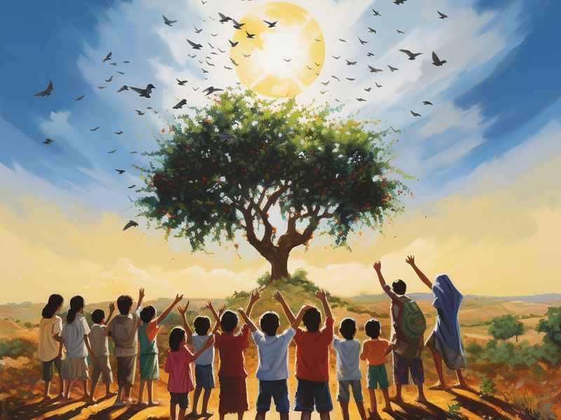 太阳的故事儿童故事 - 太阳的故事幼儿