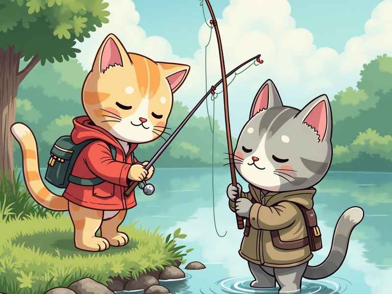 小猫钓鱼的故事 小猫钓鱼的故事阿布故事