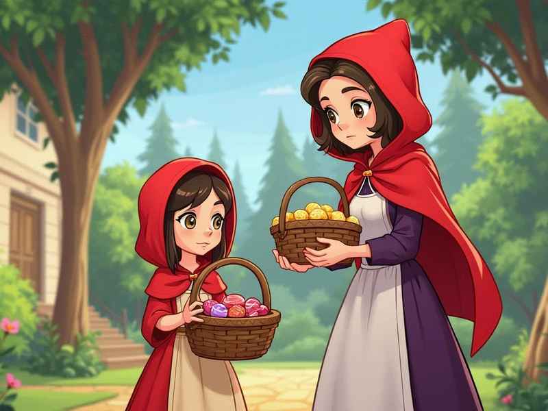小红帽的故事女生版、小红帽的故事女生版图片