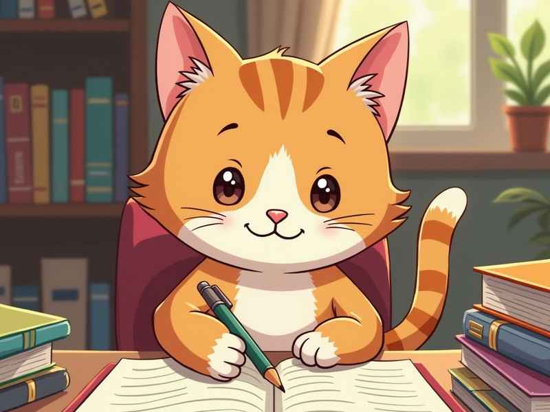 小猫画画睡前故事（小猫画画睡前故事大全）