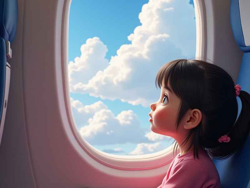 坐飞机睡前故事；飞机故事幼儿睡前故事文字