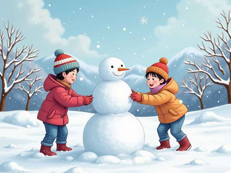 睡前小故事白雪和小雪人（睡前故事小雪人故事大全）