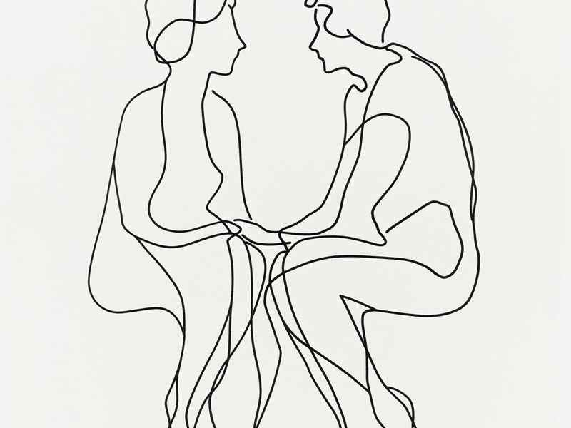线条故事画(线条画故事简单) 线条故事画(线条画故事简单)