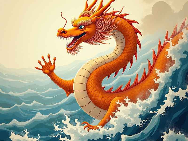 睡前故事中国龙的传说、中国民间故事龙的传说
