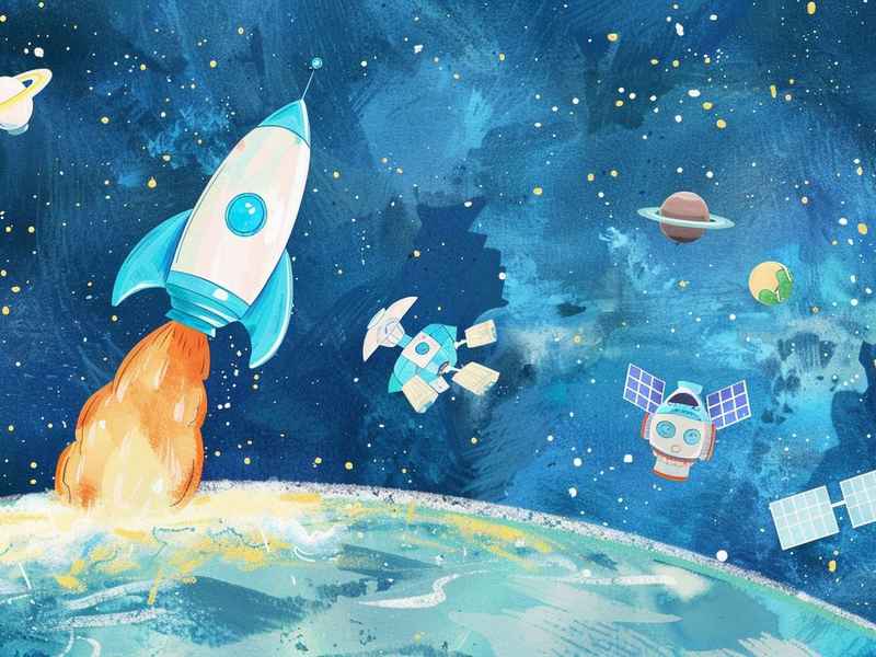 关于太空的科幻童话、关于太空的科幻童话作文 关于太空的科幻童话、关于太空的科幻童话作文