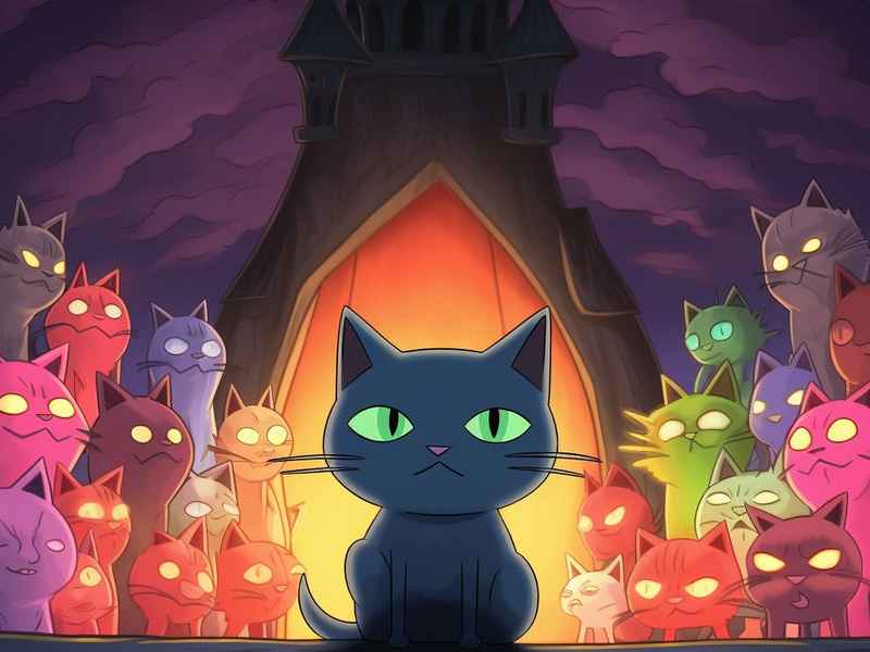凯特猫的童话故事、凯特猫的恐怖故事
