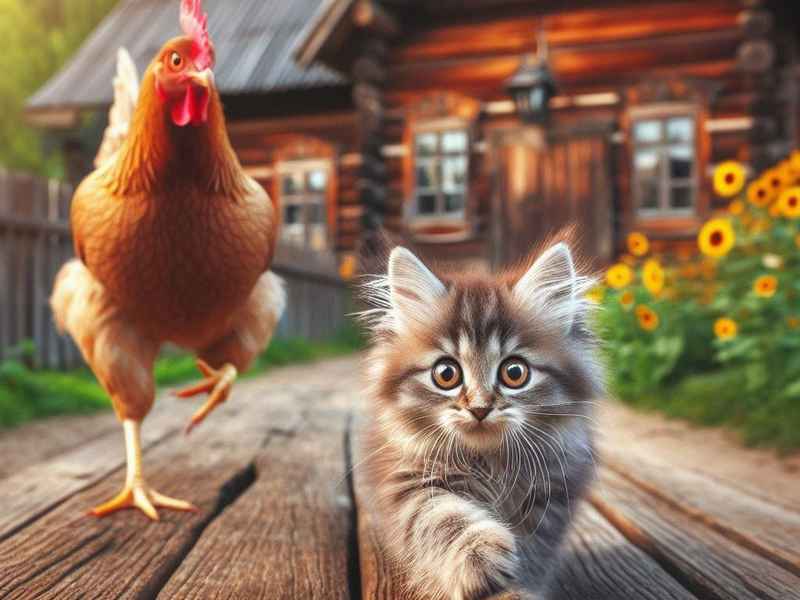 猫和鸡寓言故事,猫和鸡寓言故事简介 猫和鸡寓言故事,猫和鸡寓言故事简介