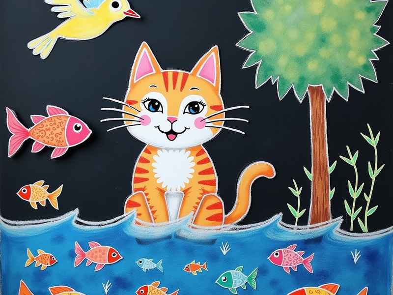 猫鼠鱼的童话故事（猫老鼠鱼的故事100字）