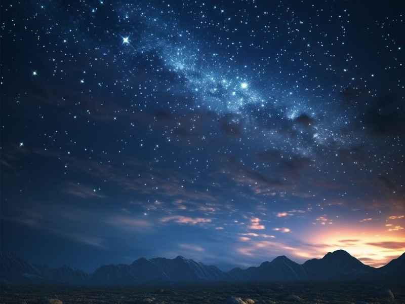 关于星空的图片，关于星空的图片高清