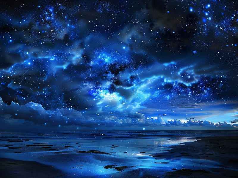关于星空的图片，关于星空的图片高清