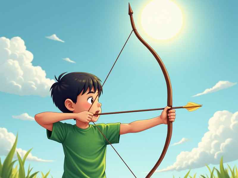 后羿射日童话（后羿射日童话剧介绍词）