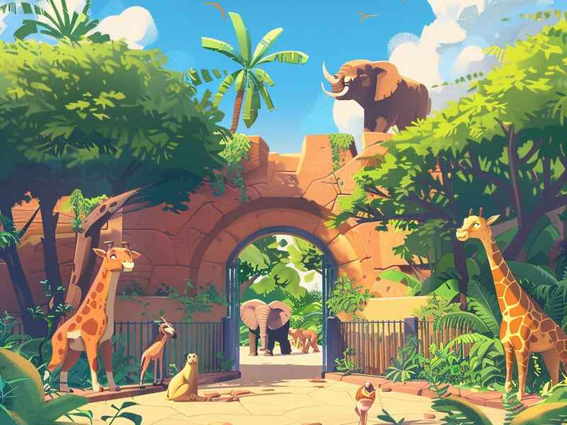 动物园童话故事简短；动物园小故事简单