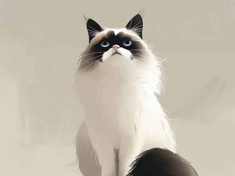 布偶猫绘本故事（布偶猫绘本故事视频）