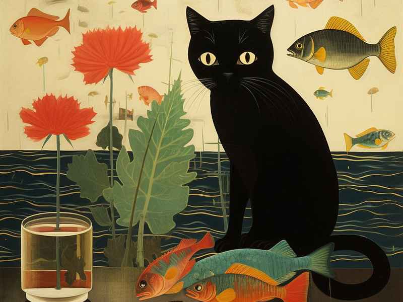 猫和鱼的故事,猫和鱼的故事哲理100字 猫和鱼的故事,猫和鱼的故事哲理100字