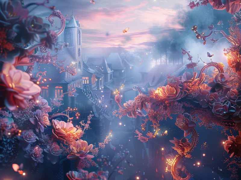 梦幻唯美童话素材图片，梦幻唯美童话素材图片大全