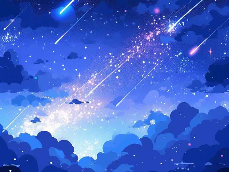 关于流星的绘本故事、关于流星雨的绘本故事