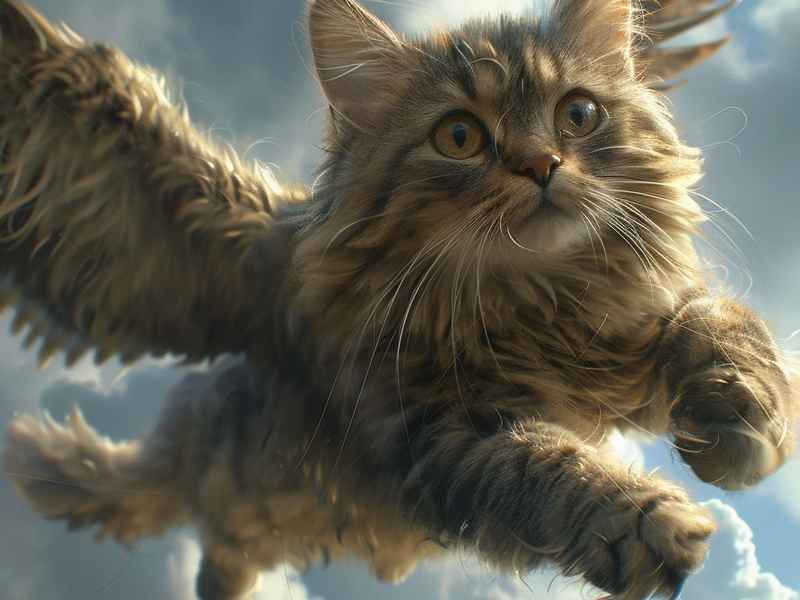 《一只想飞的猫》童话故事书（一只想飞的猫的故事书全部内容）