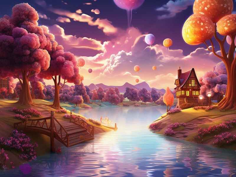 梦幻唯美童话素材图片，梦幻唯美童话素材图片大全