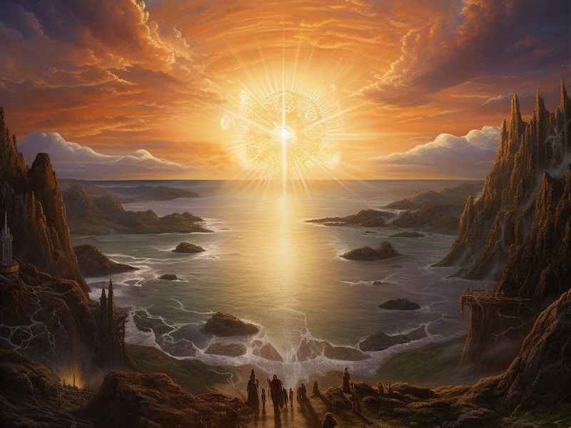 六年级童话故事太阳从西边升起 - 太阳从东边升起故事