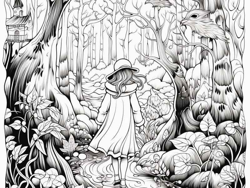 格林童话故事创意画 - 格林童话创意插画手绘 格林童话故事创意画 - 格林童话创意插画手绘